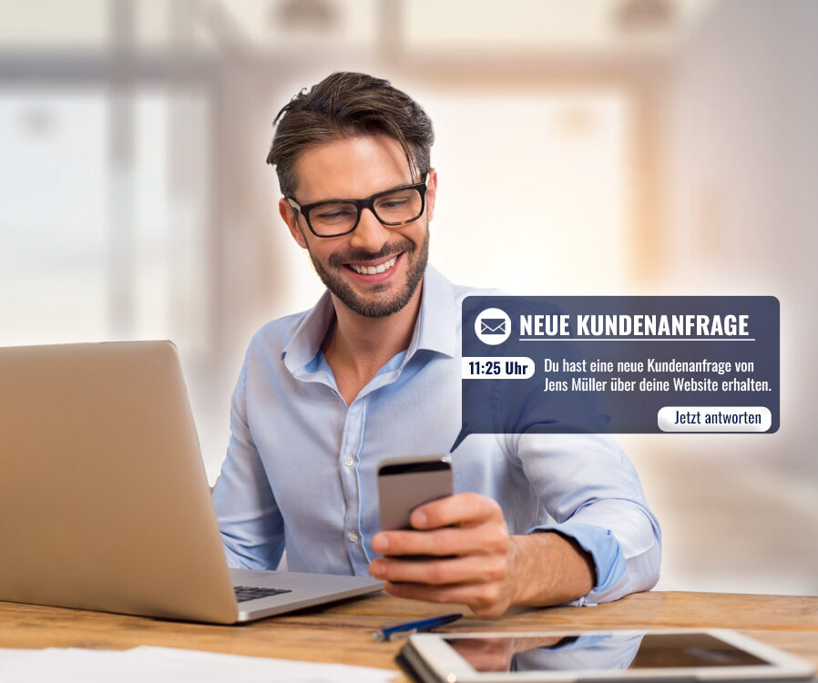 Website für Finanzberatung